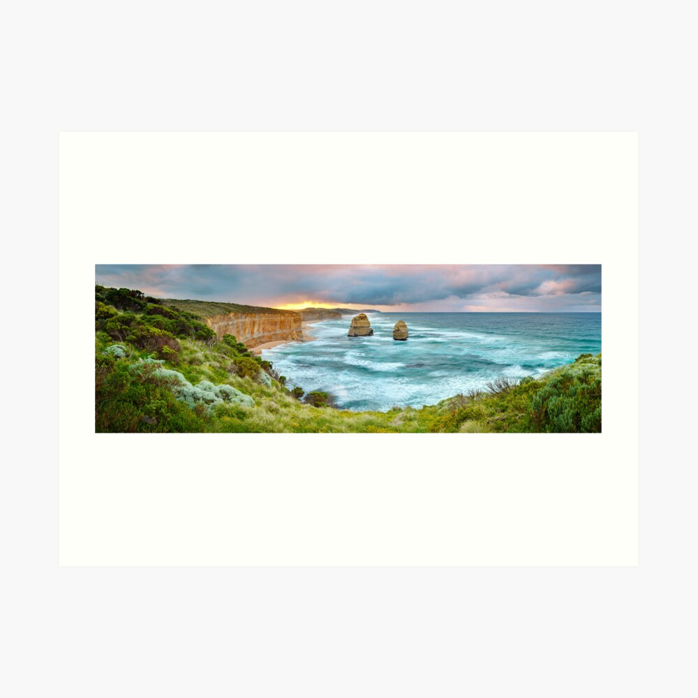 Gibsons Beach, Twelve Apostles, Great Ocean Road, Victoria, Australia Art Print