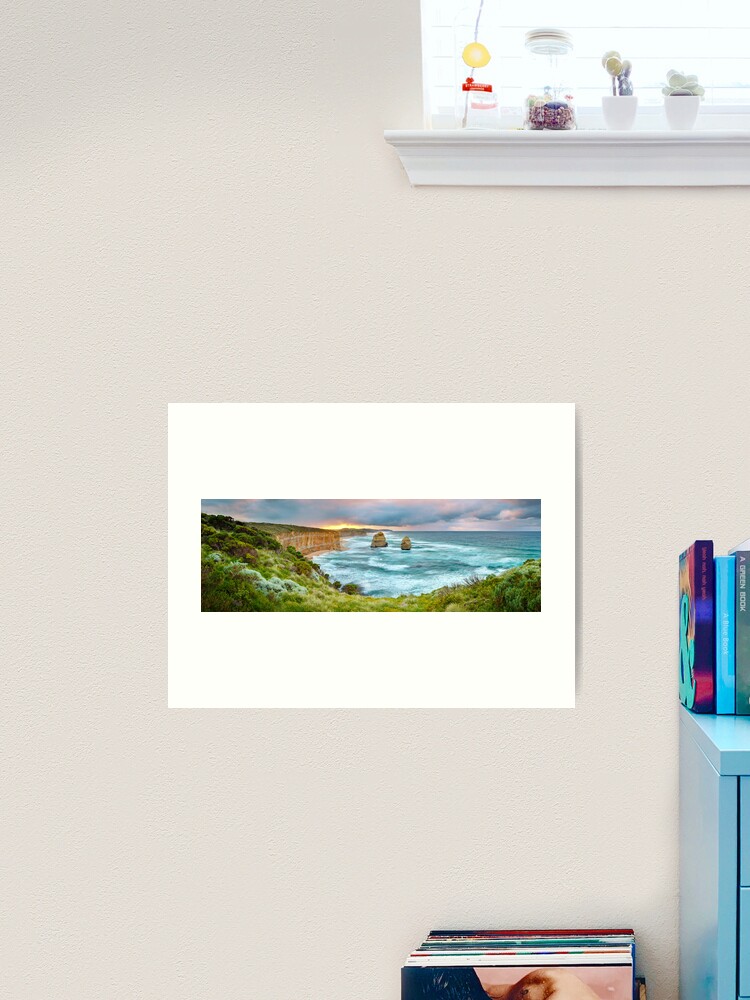 Thumbnail 1 of 3, Art Print, Gibsons Beach, Twelve Apostles, Great Ocean Road, Victoria, Australia designed and sold by Michael Boniwell.