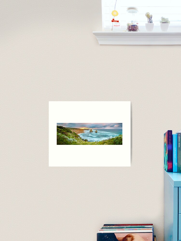 Thumbnail 1 of 3, Art Print, Gibsons Beach, Twelve Apostles, Great Ocean Road, Victoria, Australia designed and sold by Michael Boniwell.