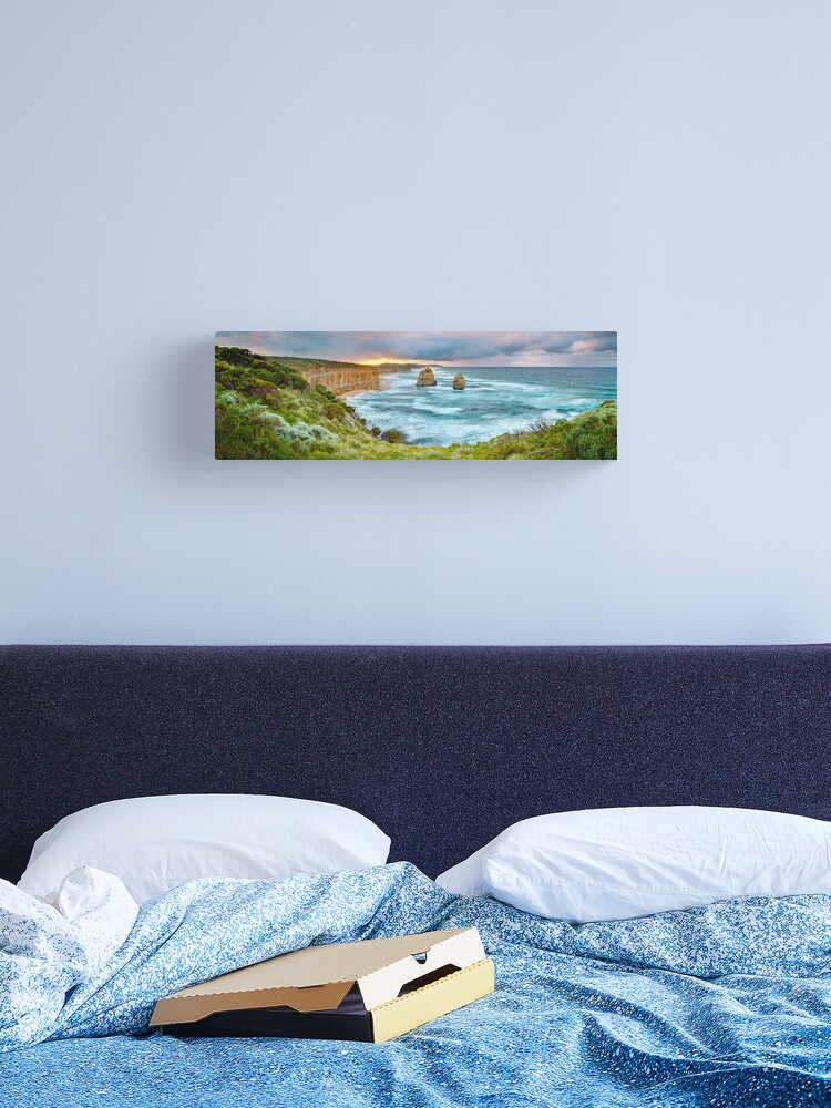 Thumbnail 1 of 3, Canvas Print, Gibsons Beach, Twelve Apostles, Great Ocean Road, Victoria, Australia designed and sold by Chockstone.