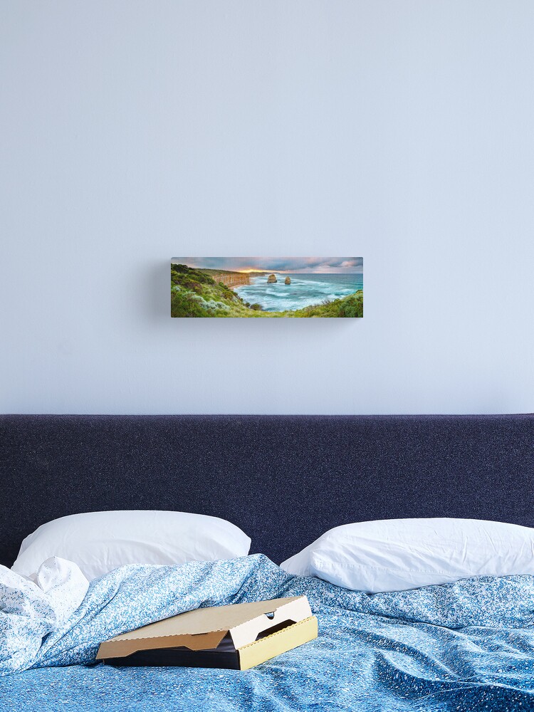 Thumbnail 1 of 3, Canvas Print, Gibsons Beach, Twelve Apostles, Great Ocean Road, Victoria, Australia designed and sold by Michael Boniwell.