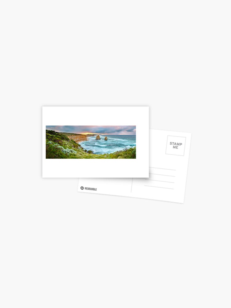 Thumbnail 1 of 2, Postcard, Gibsons Beach, Twelve Apostles, Great Ocean Road, Victoria, Australia designed and sold by Chockstone.