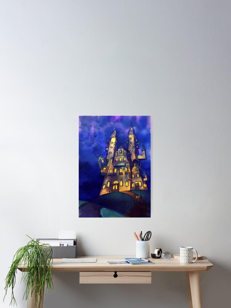 Thumbnail 1 of 3, Poster, Martins Castle designed and sold by Petra van Berkum.