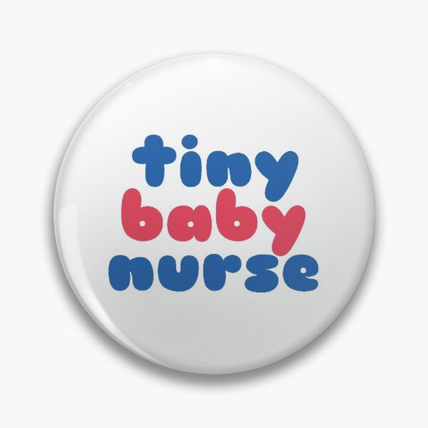 Item preview, Close cut sticker. tiny baby nurse (NICU!) sticker designed and sold by Tinybabyrn.