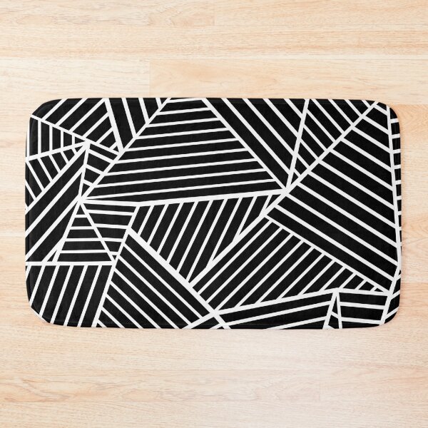Item preview, Abstract Lines Zoom Black designed and sold by ProjectM.
