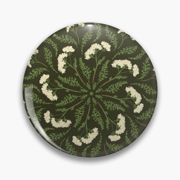 Item preview, Achillea millefolium, Yarrow, Repeating pattern designed and sold by Howlites.