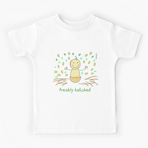 Freshly hatched baby Kids T-Shirt