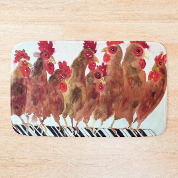 Item preview, Piano Playing Hens designed and sold by Casimirasart.