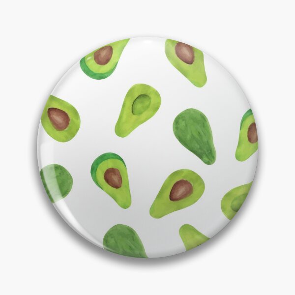 Item preview, Watercolor avocado pattern  designed and sold by GulArt.