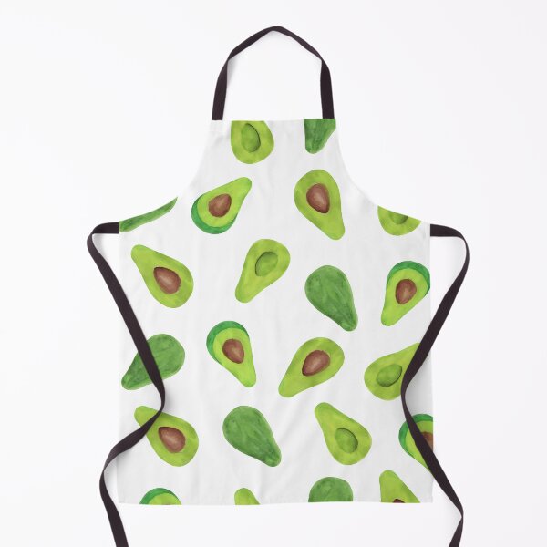Item preview, Watercolor avocado pattern designed and sold by GulArt.