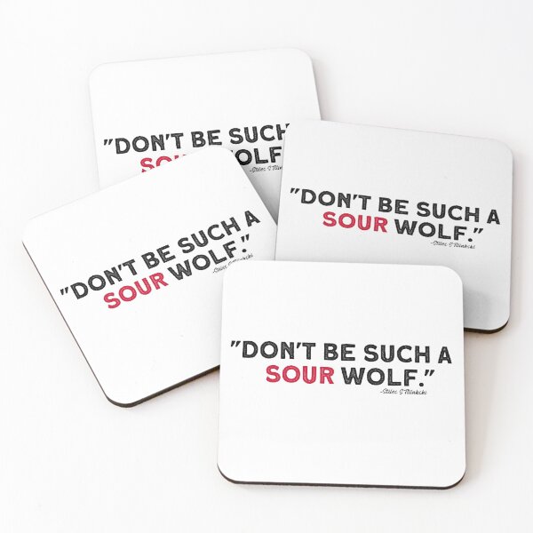 Item preview, "Don't be such a sour wolf" Teen Wolf Stiles Stilinski designed and sold by SHAMTEES.