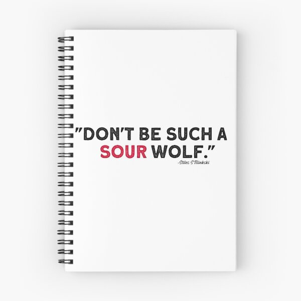 Item preview, "Don't be such a sour wolf" Teen Wolf Stiles Stilinski designed and sold by SHAMTEES.
