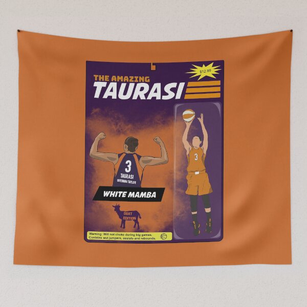 Item preview, Diana Taurasi Retro Superhero Action Figure Phoenix Basketball designed and sold by Hevding.