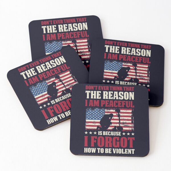 Item preview, Veteran forgot to be violent  designed and sold by mmos.