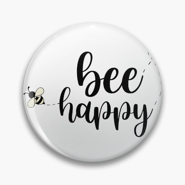 Item preview, Bee Happy Aesthetic Calligraphy designed and sold by CaitlinCerys.