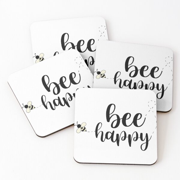 Item preview, Bee Happy Aesthetic Calligraphy designed and sold by CaitlinCerys.