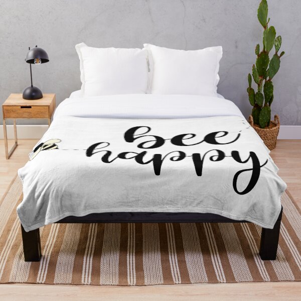 Item preview, Bee Happy Aesthetic Calligraphy designed and sold by CaitlinCerys.