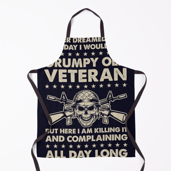 Item preview, Old Grumpy Veteran killing it and complaining all day long designed and sold by mmos.