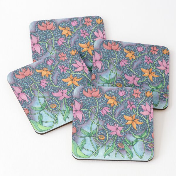 Item preview, Tangled Up in Coloured Fleurs designed and sold by loveandtheart.