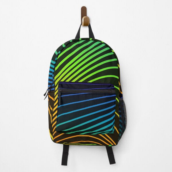 Item preview, Psychedelic 3D Neon Lines, Abstract Geometric Design designed and sold by K. Scott Teeters.