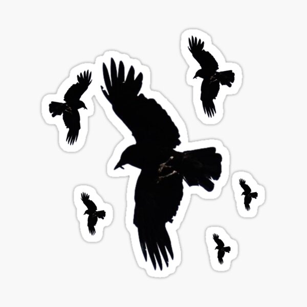 Item preview, Flock of Crows designed and sold by Richard W J Conyard.