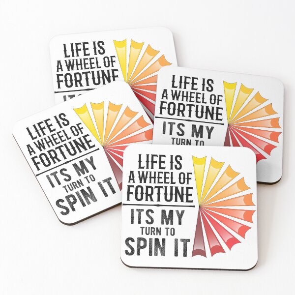 Item preview, Life Is A Wheel Of Fortune designed and sold by BoastyDesigns.