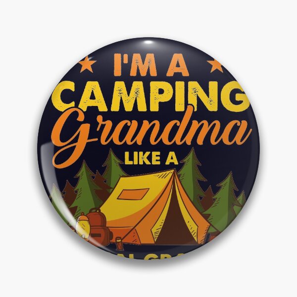 Item preview, I'm a Camping Grandma cooler than normal  designed and sold by mmos.
