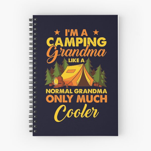 Item preview, I'm a Camping Grandma cooler than normal  designed and sold by mmos.