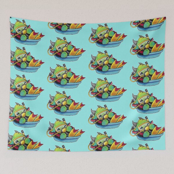 Item preview, Scuba puffling designed and sold by ArtOfBianca.
