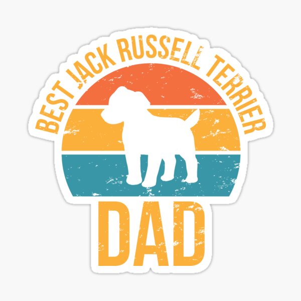 Item preview, Best Jack Russell Terrier dad designed and sold by Statim.