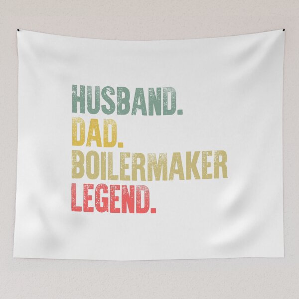 Item preview, Funny Men Vintage T Shirt Husband Dad Boilermaker Legend Retro designed and sold by Bendthetrend.