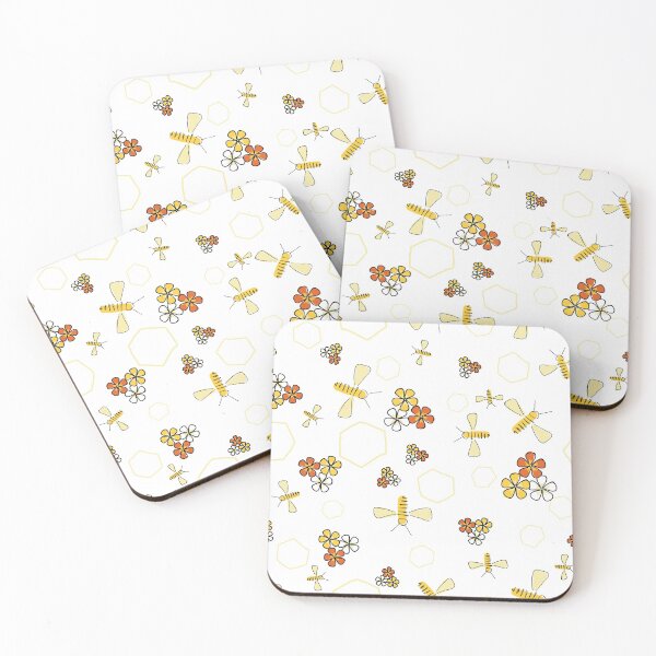 Item preview, Abejas en vuelo designed and sold by Meg M Studio.