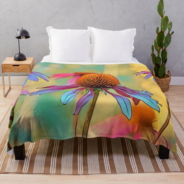 Item preview, Cone Flowers Dancing in the Sun designed and sold by Susan Rydberg.