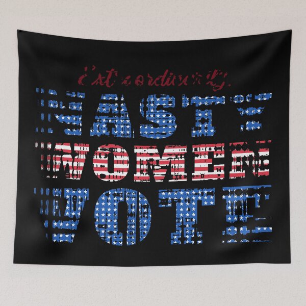 Item preview, Extraordinarily Nasty Women Vote designed and sold by okpinsArtDesign.