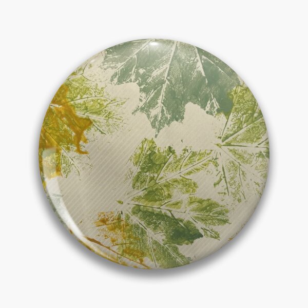 Item preview, Maple Leaves Hand Painted in bayberry, mustard and ivory designed and sold by djrunnels.