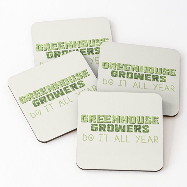 Item preview, "Greenhouse Growers Do It All Year" designed and sold by LochNestFarm.