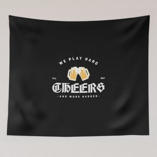 Item preview, play hard- work harder shirt designed and sold by Firefamily.