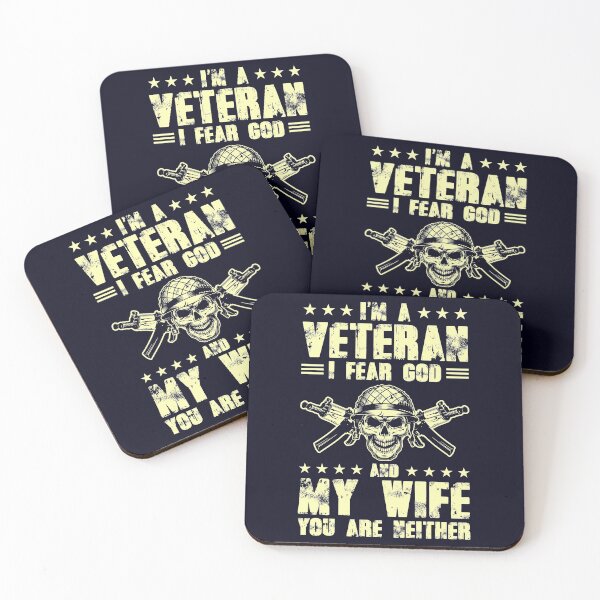 Item preview, I fear God and Wife you're neither Veteran designed and sold by mmos.