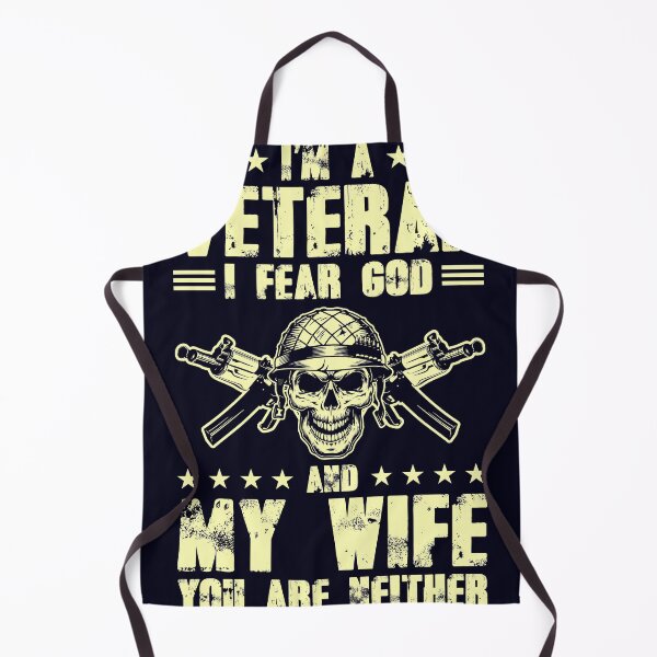 Item preview, I fear God and Wife you're neither Veteran designed and sold by mmos.