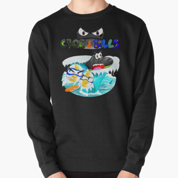 Croc and Balls! Pullover Sweatshirt