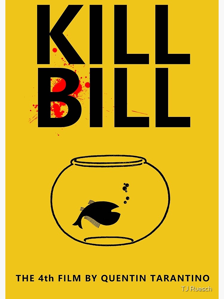  Kill Bill Minimalist  Design Photographic Print by 