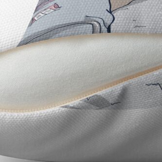 Alternate view of Dusk Floor Pillow