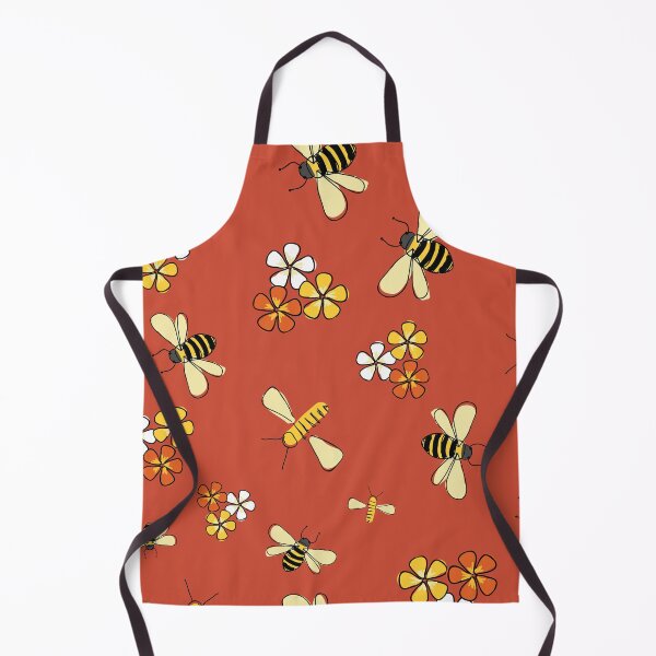Item preview, Spring flight Bees and Flowers designed and sold by Meg M Studio.