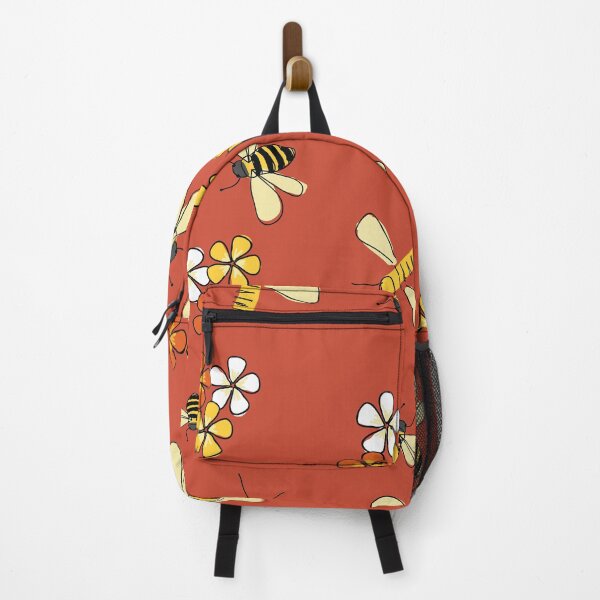 Item preview, Spring flight Bees and Flowers designed and sold by Meg M Studio.