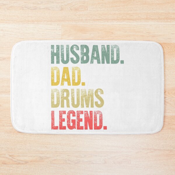 Item preview, Funny Men Vintage T Shirt Husband Dad Baseball Drums Legend Retro designed and sold by Bendthetrend.