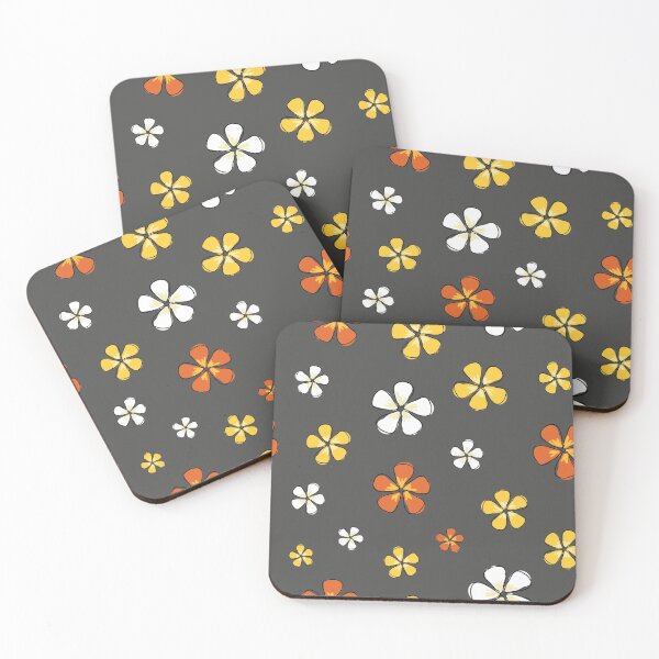 Item preview, Flores sobre fondo gris designed and sold by Meg M Studio.