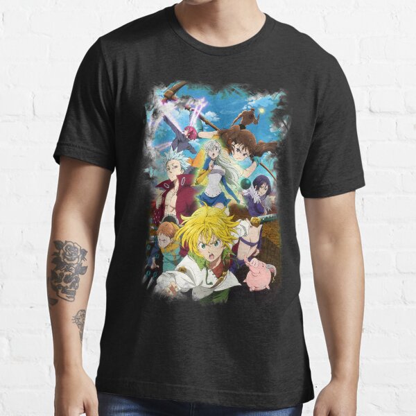 Seven Deadly Sins Black Essential T-Shirt