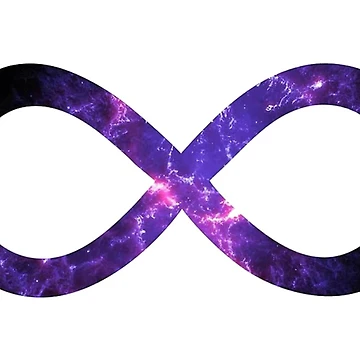 Artwork thumbnail, Galaxy Infinity Sign by LineFriend
