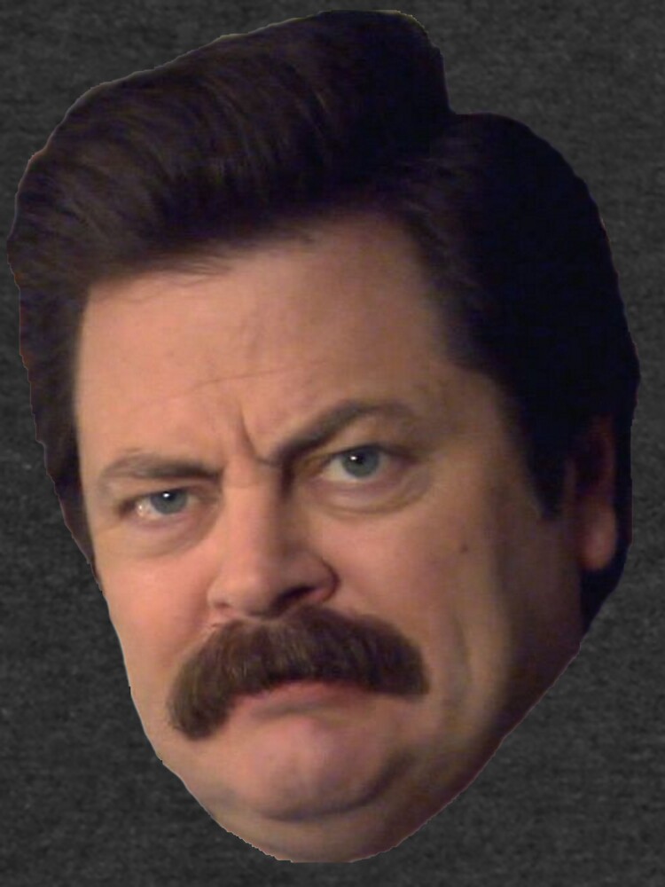 ron swanson figurine