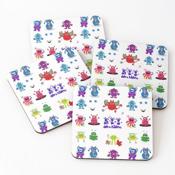 Item preview, Monster Party Pack designed and sold by Maria  Gonzalez.